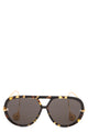 Bottega Veneta Aviator Drop Sunglasses