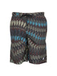 Marcelo Burlon County Of Milan Logo Print Boxer Swimsuit