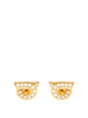 Ferragamo Gancini Crystals Earrings