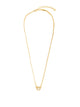 Ferragamo Gancini Strass Necklace