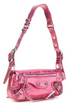 Balenciaga Lambskin Studded Shoulder Bag