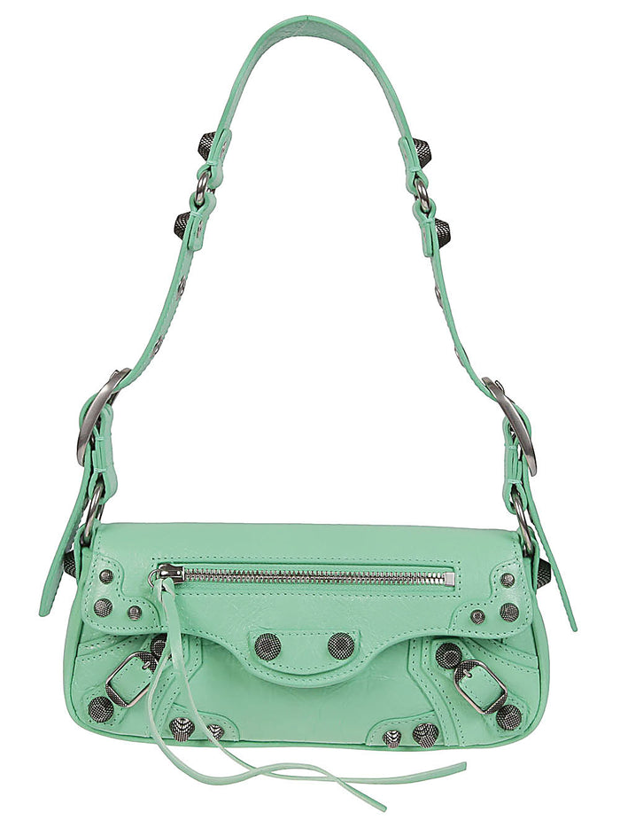Balenciaga Le Cagole Xs Leather Shoulder Bag