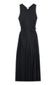 Bottega Veneta Black Jersey Long Dress