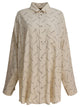 Balenciaga Beige Viscose Shirt