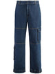 Gucci Denim Pants With Gucci Label
