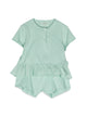 Teddy & Minou Ruffled T-Shirt And Shorts Set