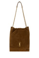 Saint Laurent Brown Suede Jamie Pochon Shoulder Bag