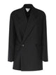 Bottega Veneta Striped Wool Belted Jacket