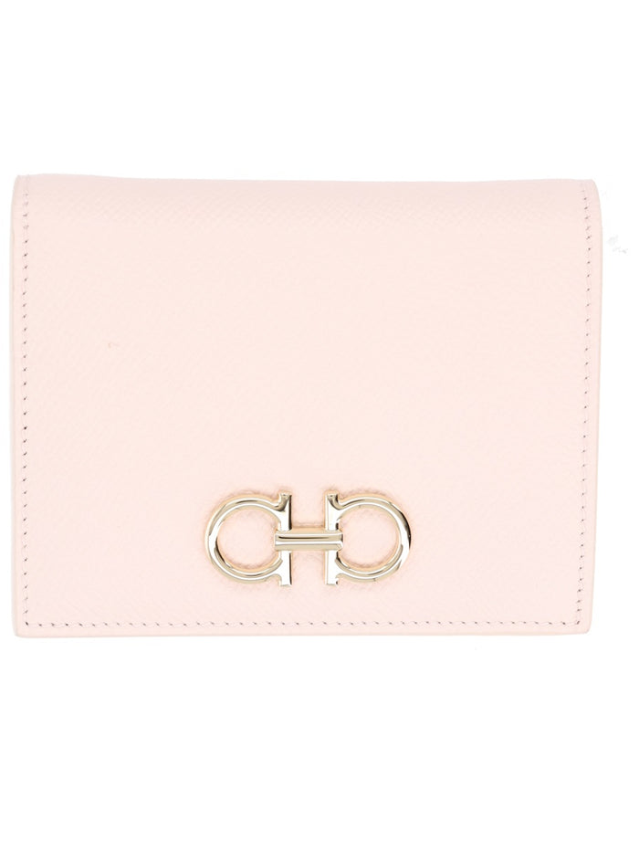 Ferragamo Powder Calf Leather Wallet