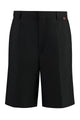 Gucci Black Twill Bermuda Shorts