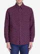 Gucci Burgundy Bouclã© Padded Shirt
