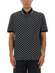 Gucci Gg Jacquard Cotton Pique Polo Shirt