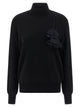 Ferragamo Floral Insert Sweater