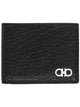 Ferragamo Black Calf Leather Wallet