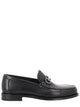 Ferragamo Black Calf Loafers