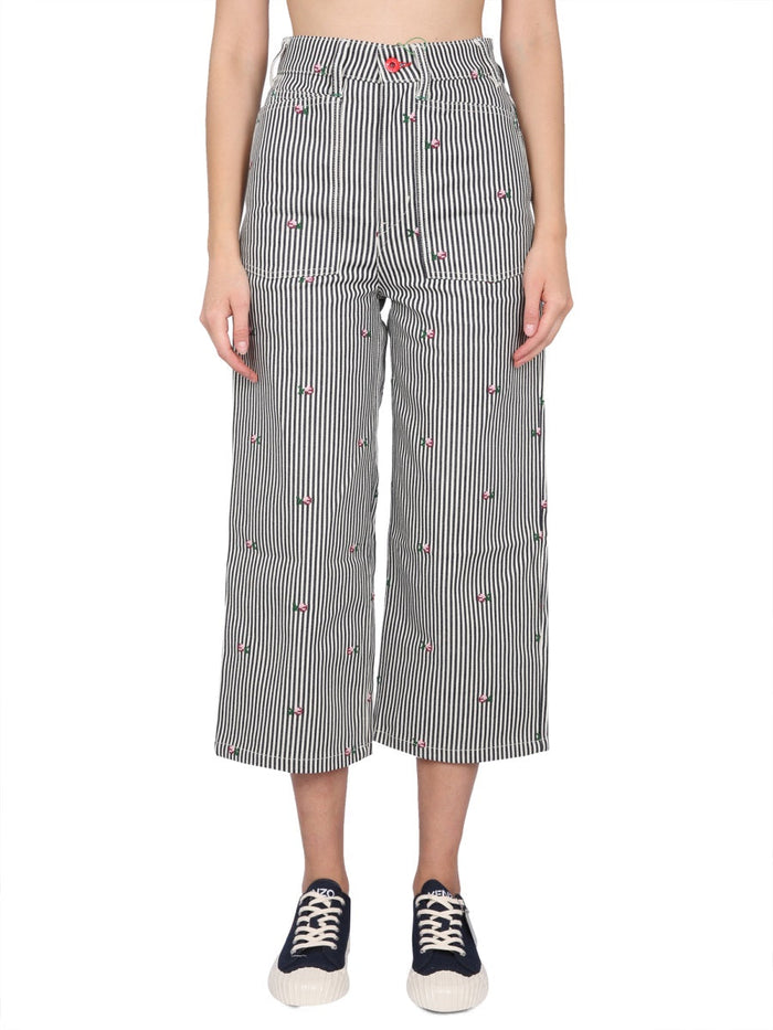 Kenzo Cropped Fit Jeans