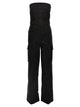 Saint Laurent 'Cassandre' Bustier Jumpsuit