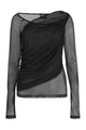 Versace Jeans Couture Tulle Top