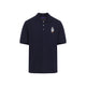 Ralph Lauren Purple Label Navy Cotton Bear Polo