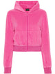 Balenciaga Velvet Zipped Hoodie