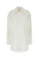 Bottega Veneta White Linen Shirt
