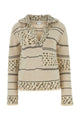 Bottega Veneta Embroidered Wool Blend Polo Shirt