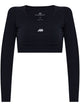 Balenciaga Logo Cropped Top