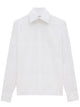 Saint Laurent Cassandre White Wool Shirt