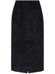 Balenciaga Tweed Midi Skirt