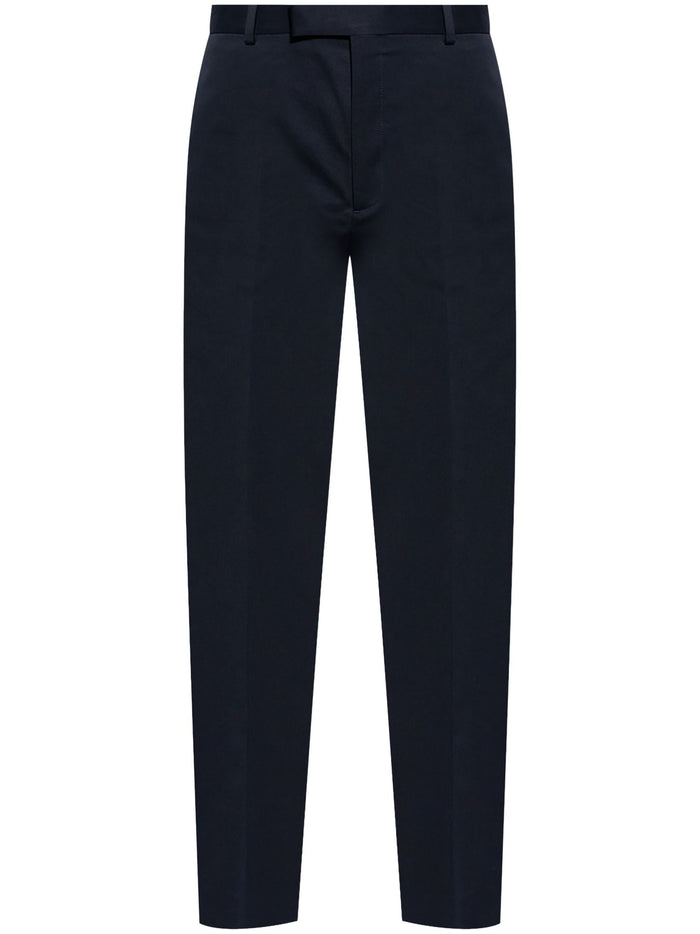 Gucci Blue Cotton Pants