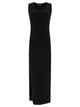 Balenciaga Ribbed Jersey Sleeveless Dress