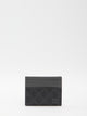 Gucci Gg Fabric And Leather Card Holder