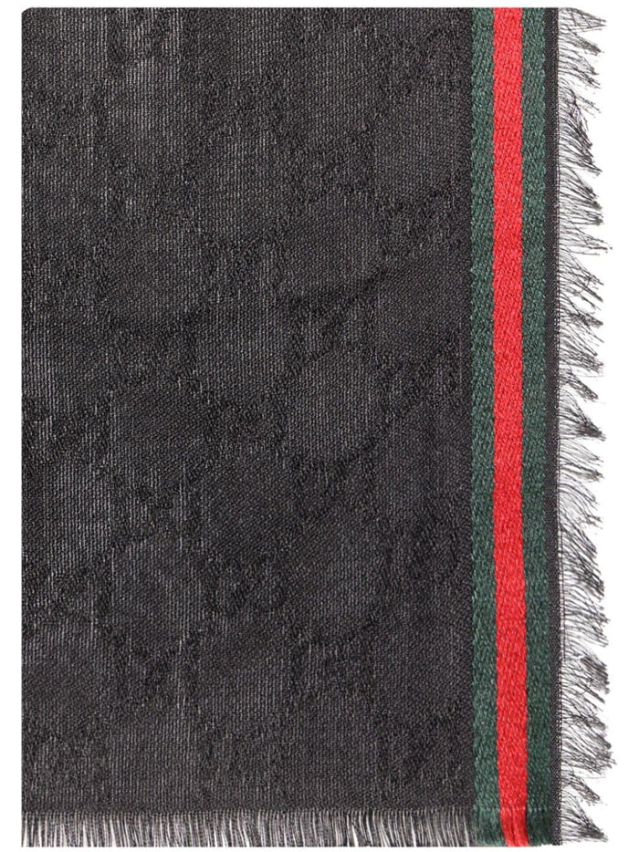 Gucci Cotton-Silk Blend Scarf