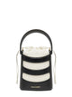 Alexander Mcqueen Two-Tone Leather Mini The Rise Bucket Bag