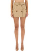 Burberry Mini Trench Skirt