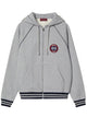Gucci Grey Cotton Full Zip Sweatshirt