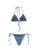 Zimmermann Aster Denim Bikini Set