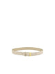Bottega Veneta Suede Cache Mastic E M Brass Leather Belt