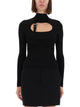 Versace Jeans Couture Ribbed Top With Buckle
