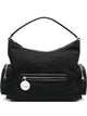 Stella Mccartney Dartmoor Shoulder Bag In Econyl, Ultra Black