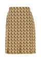 Valentino Garavani Printed Crepe Skirt