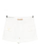 Valentino Garavani White Stretch Piquet Shorts
