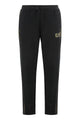 Ea7 Soft Black Sports Pants