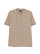 Ea7 Ea7 Logo-Striped T-Shirt