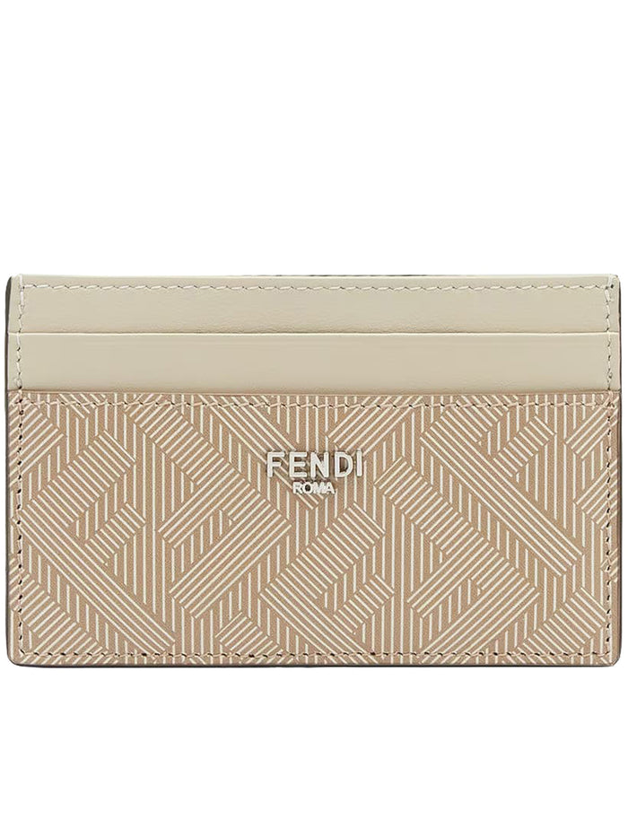 Fendi Men Nude Leather Wallet