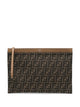 Fendi Monogram Design Clutch Bag