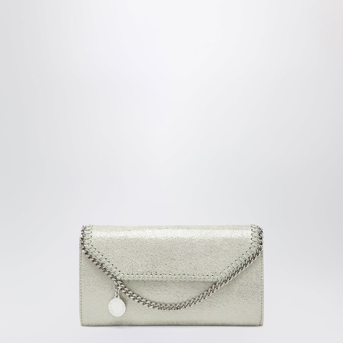 Stella Mccartney Light Lime Green Falabella Shoulder Wallet Bag