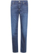 Seven For All Mankind "Dastraightuniverse" Mix Silk Classic Jeans