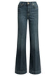 7 For All Mankind Blue Cotton Modal Polyester Elastane Jeans