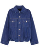 Seven For All Mankind "Gathered" Jacket Indigo Soul